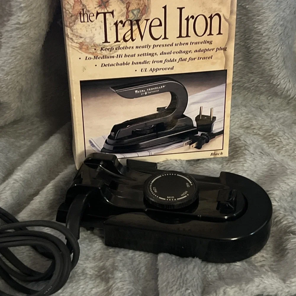 Vintage Samsonite‎ Royal Traveller Electric Clothing Travel Iron Tested Works